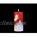 HANDMADE DECORATED CHRISTMAS CANDLE ANGEL SONG CYLINDER PYRAMID BALL RED PILLAR   141875650207